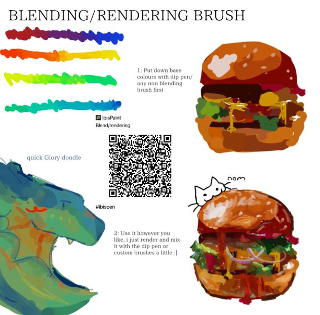 yummy rendering brush