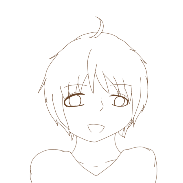 線画 8 塗ってください♪