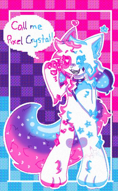 Crystal’s in Pixels❗️🩷💜💙