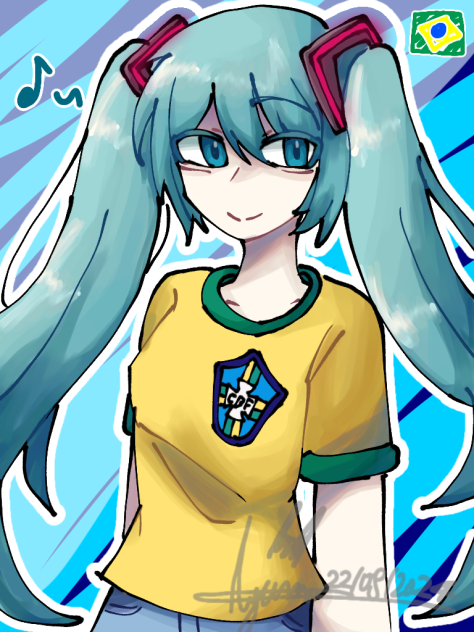 Brazilian Miku XD