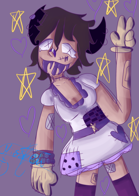 Dibujo moradito