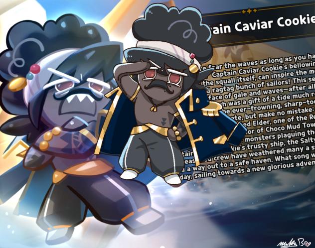 Cap’n Caviar, Reportin’ for Duty!