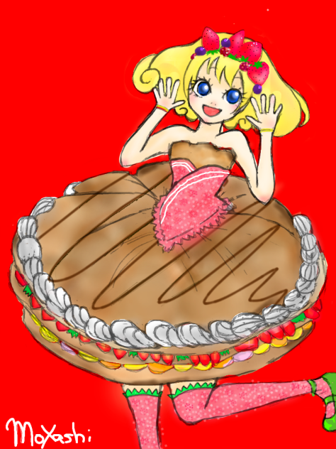 クレープ娘 修正