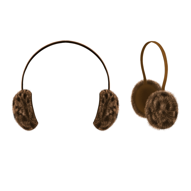 fur ear muffs ibisPaint