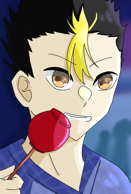 はいっ。あげる