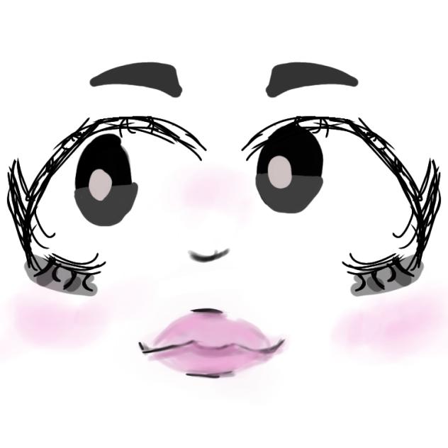 RAHHHH random drawin of a face bruhh