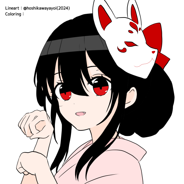 塗り絵です！！