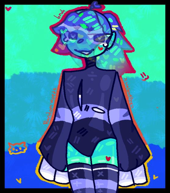 I don't know but I feel blue