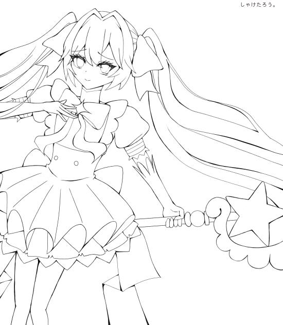 いますぐ輪廻 線画 - ibisPaint