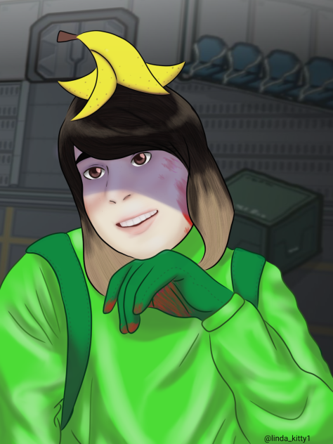 Me in Amoung us version speedpainting