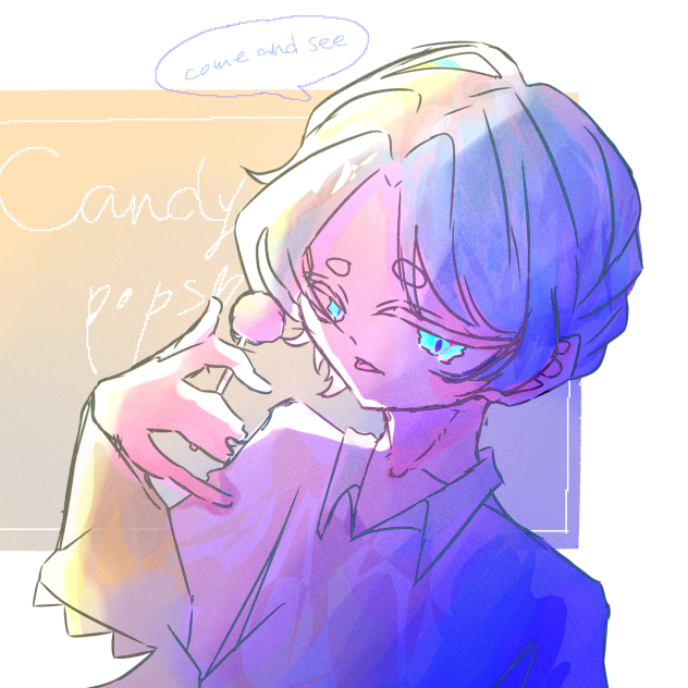 that kiz at the candy store - ibisPaint
