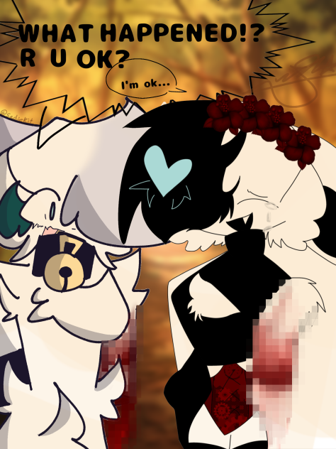 fake collab with bella!