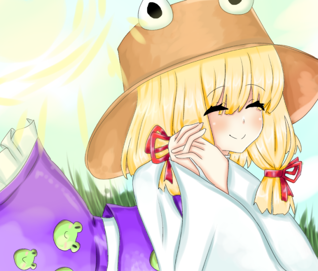 Suwako Moriya (colour)