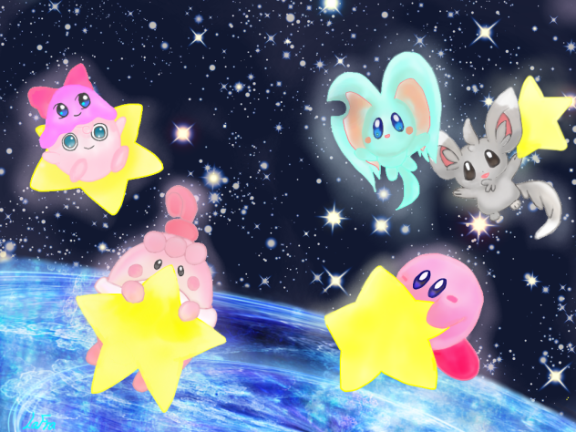 カービィと宇宙へお散歩