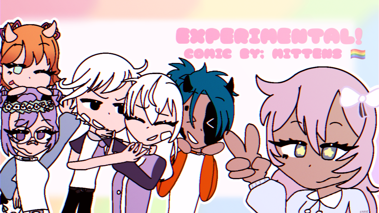 Experimental cover art! REVAMP (slightly - ibisPaint