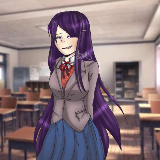 I tried- Yuri from ddlc