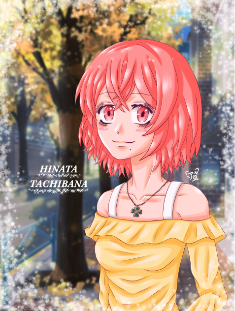 武道とデートに行くヒナ