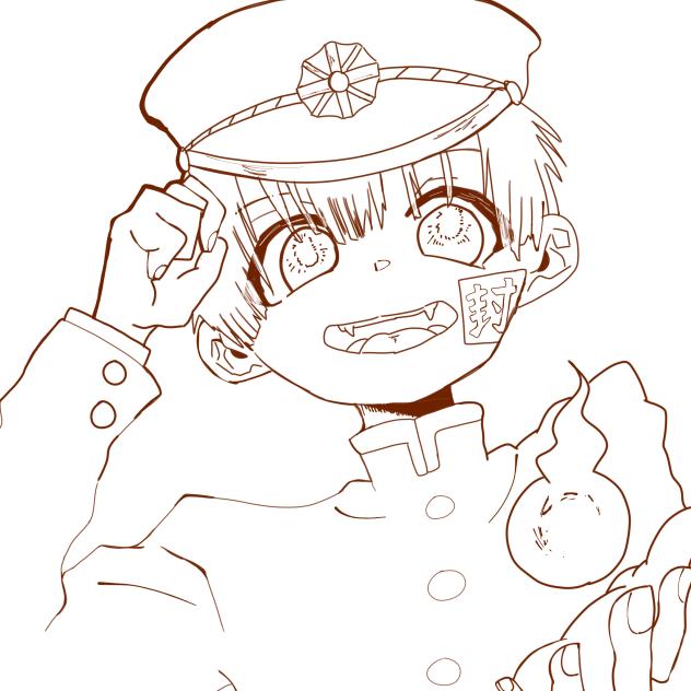 花子くんの線画