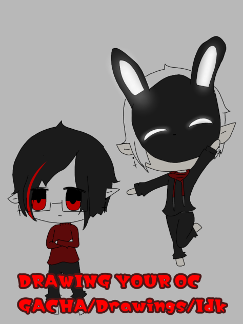 I can edit,Draw ur oc