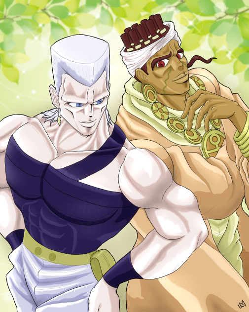 原作版　ジョジョの奇妙な冒険　第3部　アヴドゥルとポルナレフ　10