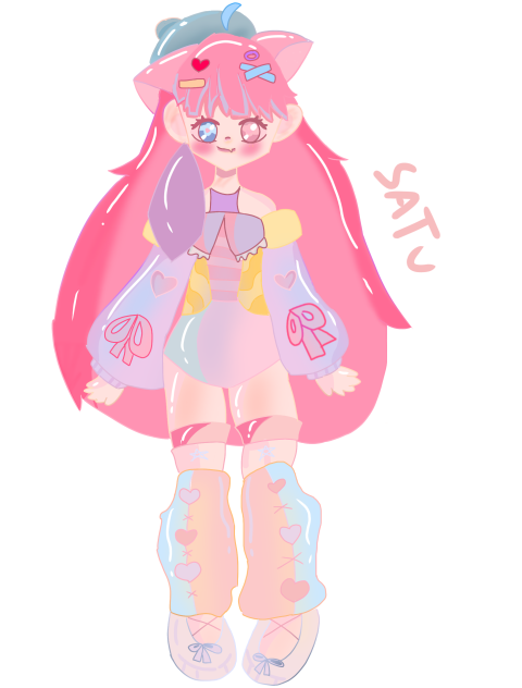 michan in diffrent clothes& art style