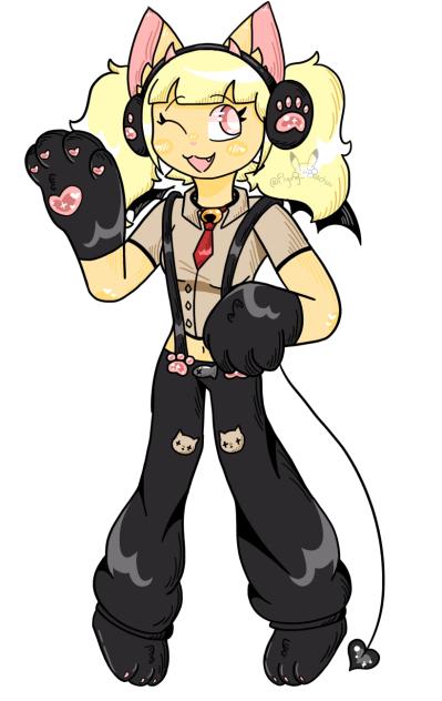 Kitty Suspenders 🐈‍⬛