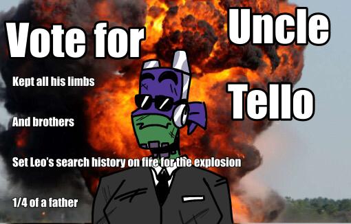 Vote for Uncle Tello