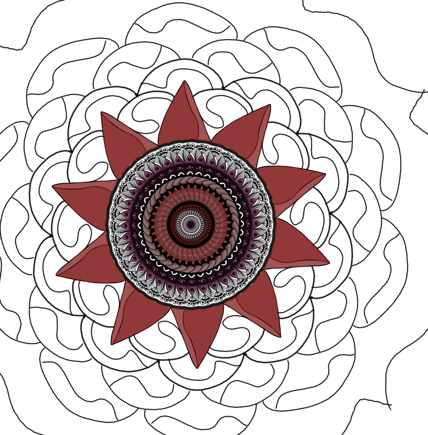 Mandala ibisPaint