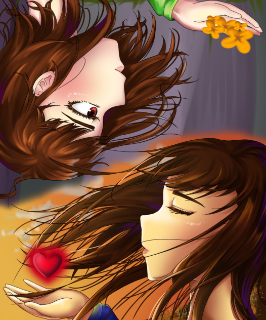 Frisk & Chara - ibisPaint