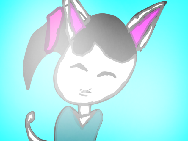Furry girl cat