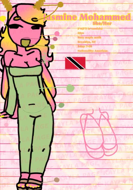 jasmine oc sheet💝
