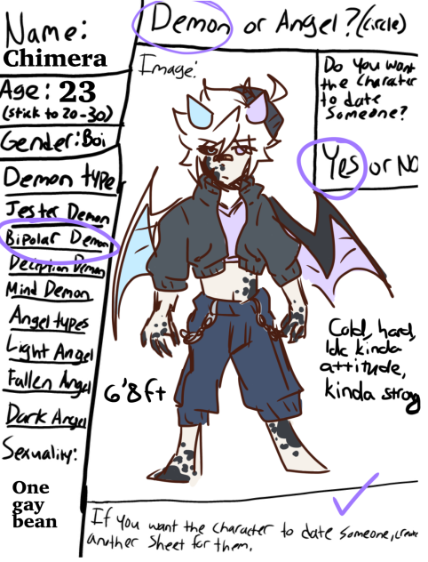 For Kiayah(character sheet)