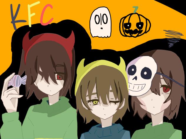 KFC とハロウィンを過ごそう