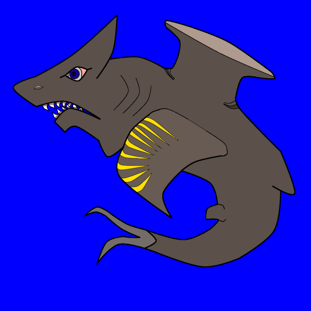 Strange Creatures Alien Shark 奇特生物 異鰭鯊