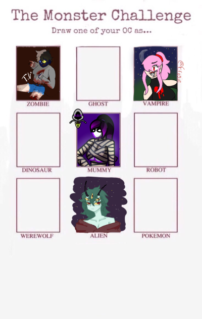 Monster OC Challenge!!!