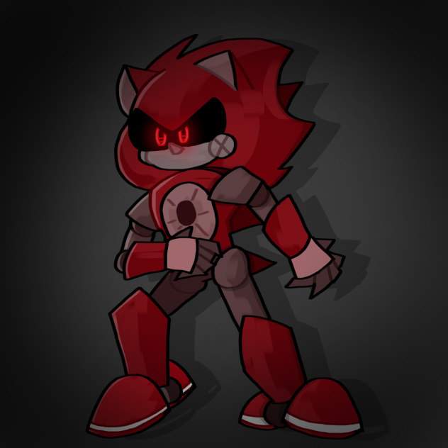 “Red Metal Sonic.”