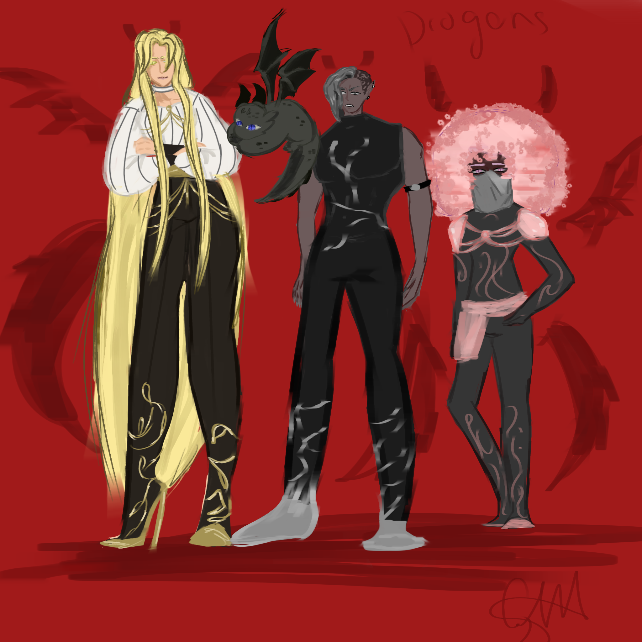 Dragons - ibisPaint