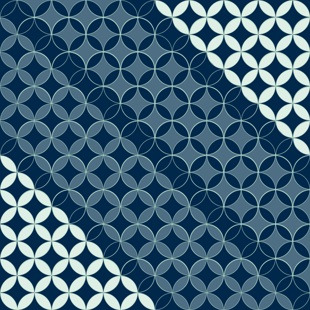 round pattern b