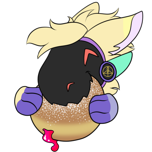 He has donut