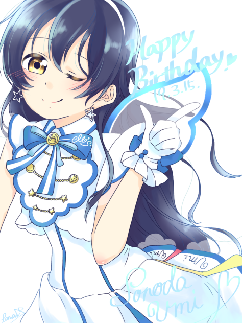 んみちゃ誕生日イラスト