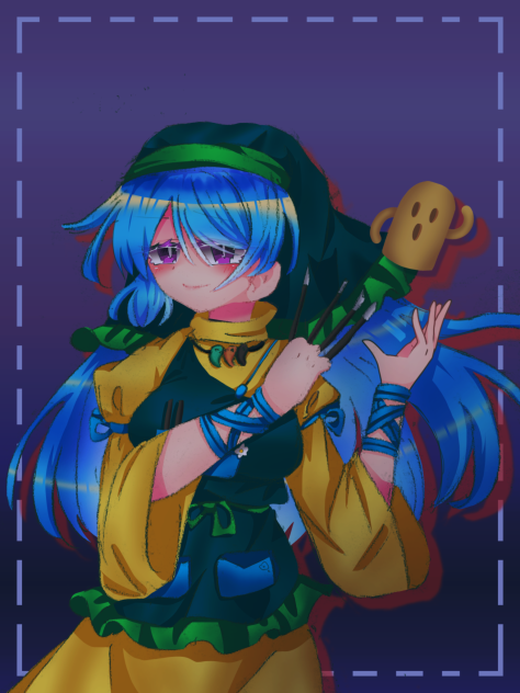 かっこよさげな袿姫様