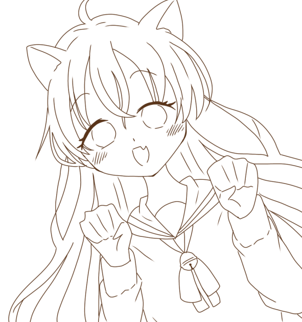 塗り絵〜！