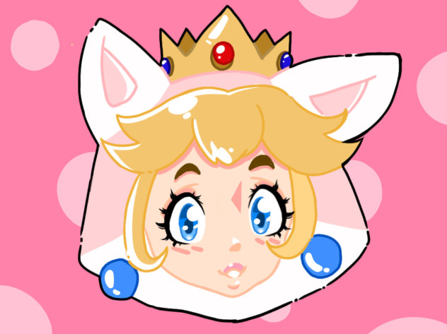 Cat suit Peach