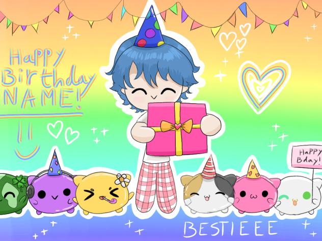 HAPPY BIRTHDAY BESTIE