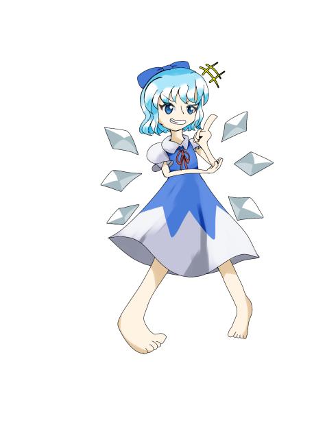 溶けない炎天下の氷精 チルノ - ibisPaint