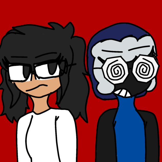 Mine and my best friend Roblox avatar