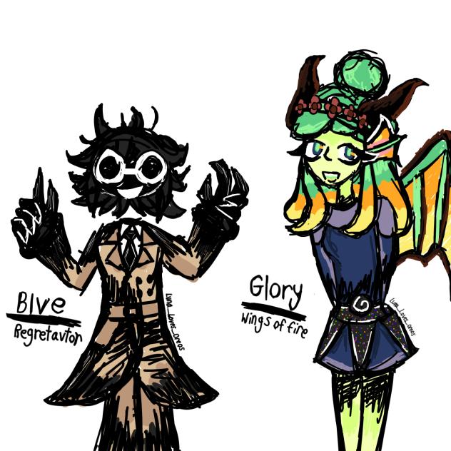 Drawing characters from random fandoms