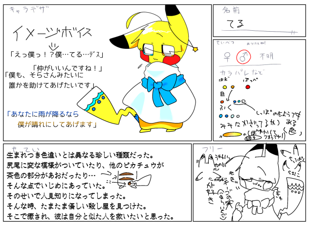 キャラ募集！！！のやつ！！！！