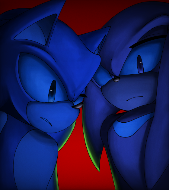 sonicc and knuckles 🔥