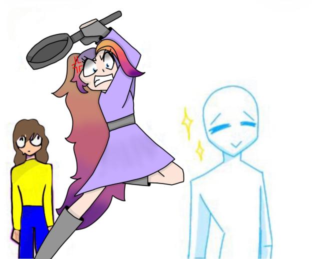 Pan x person😖😭